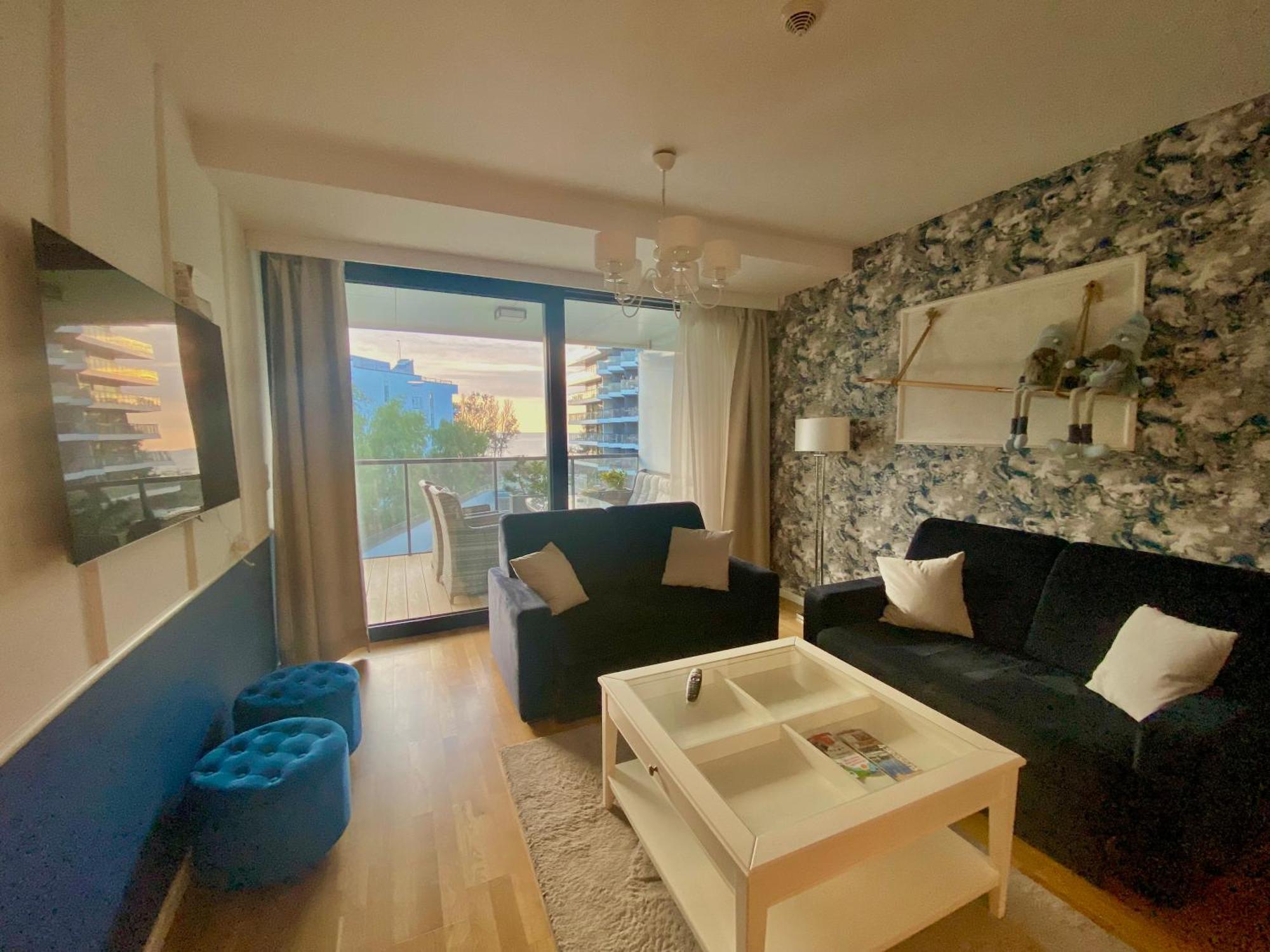 Seaside Park Apartament Z Widokiem Na Morze Kołobrzeg Exterior foto